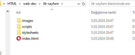 folder view
